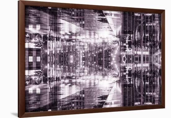 New York City Reflections Series-Philippe Hugonnard-Framed Photographic Print