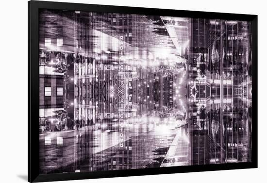 New York City Reflections Series-Philippe Hugonnard-Framed Photographic Print