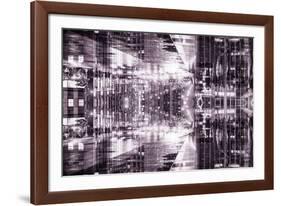 New York City Reflections Series-Philippe Hugonnard-Framed Photographic Print