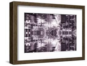 New York City Reflections Series-Philippe Hugonnard-Framed Photographic Print