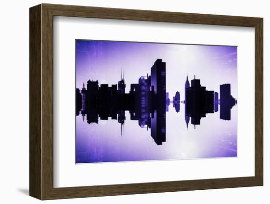 New York City Reflections Series-Philippe Hugonnard-Framed Photographic Print