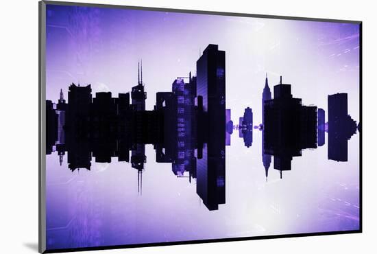 New York City Reflections Series-Philippe Hugonnard-Mounted Photographic Print