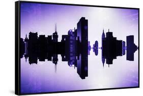 New York City Reflections Series-Philippe Hugonnard-Framed Stretched Canvas