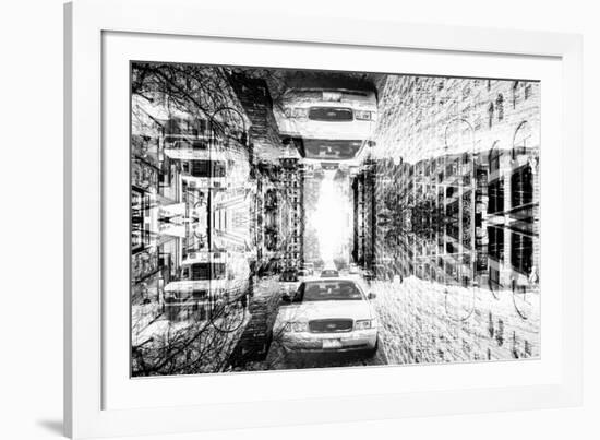 New York City Reflections Series-Philippe Hugonnard-Framed Photographic Print