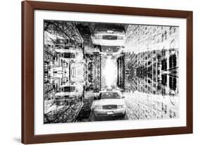 New York City Reflections Series-Philippe Hugonnard-Framed Photographic Print