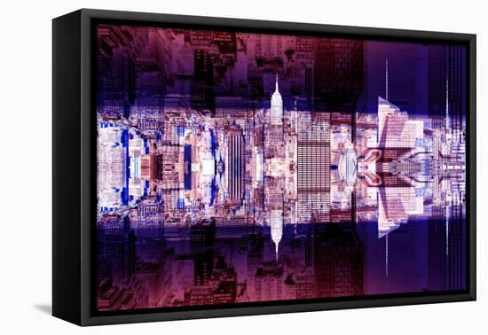 New York City Reflections Series-Philippe Hugonnard-Framed Stretched Canvas