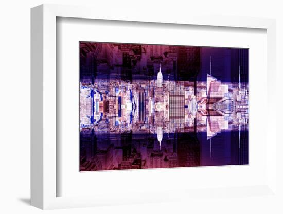 New York City Reflections Series-Philippe Hugonnard-Framed Photographic Print