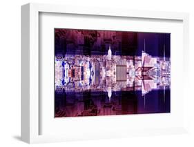 New York City Reflections Series-Philippe Hugonnard-Framed Photographic Print