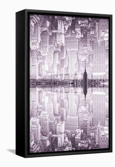 New York City Reflections Series-Philippe Hugonnard-Framed Stretched Canvas