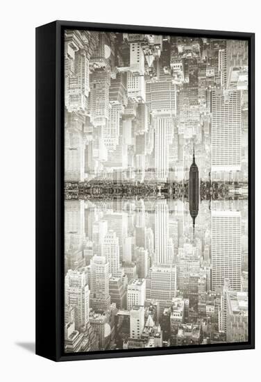 New York City Reflections Series-Philippe Hugonnard-Framed Stretched Canvas