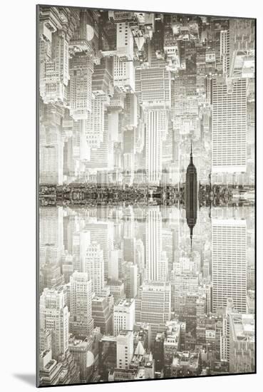 New York City Reflections Series-Philippe Hugonnard-Mounted Photographic Print
