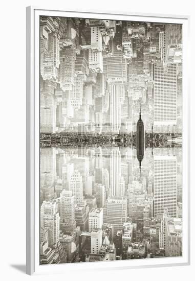 New York City Reflections Series-Philippe Hugonnard-Framed Premium Photographic Print