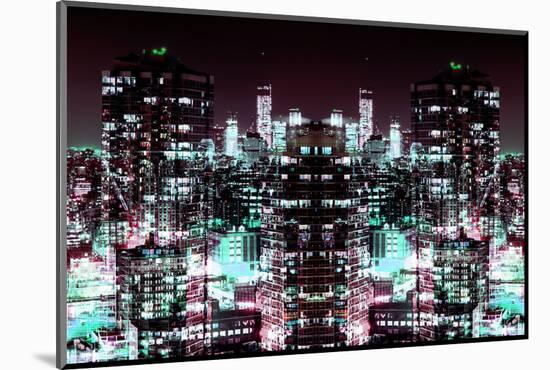 New York City Reflections Series-Philippe Hugonnard-Mounted Photographic Print