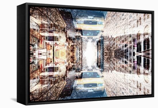 New York City Reflections Series-Philippe Hugonnard-Framed Stretched Canvas