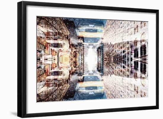 New York City Reflections Series-Philippe Hugonnard-Framed Photographic Print