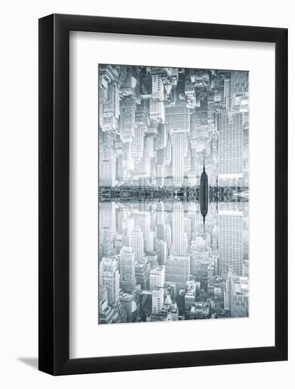 New York City Reflections Series-Philippe Hugonnard-Framed Photographic Print