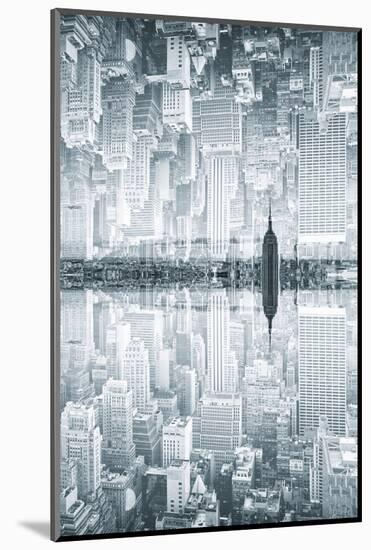 New York City Reflections Series-Philippe Hugonnard-Mounted Photographic Print