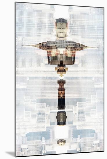 New York City Reflections Series-Philippe Hugonnard-Mounted Photographic Print