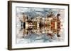 New York City Reflections Series-Philippe Hugonnard-Framed Photographic Print