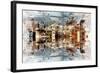 New York City Reflections Series-Philippe Hugonnard-Framed Photographic Print