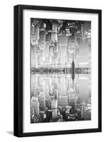 New York City Reflections Series-Philippe Hugonnard-Framed Photographic Print