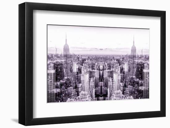 New York City Reflections Series-Philippe Hugonnard-Framed Photographic Print