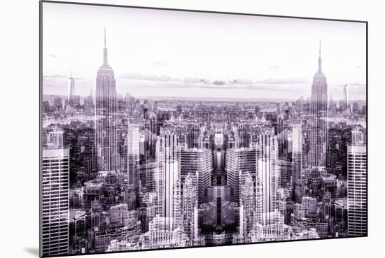 New York City Reflections Series-Philippe Hugonnard-Mounted Photographic Print