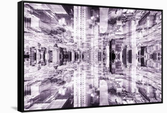 New York City Reflections Series-Philippe Hugonnard-Framed Stretched Canvas