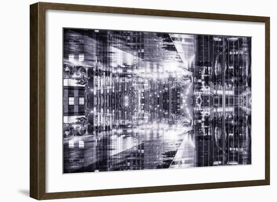 New York City Reflections Series-Philippe Hugonnard-Framed Photographic Print