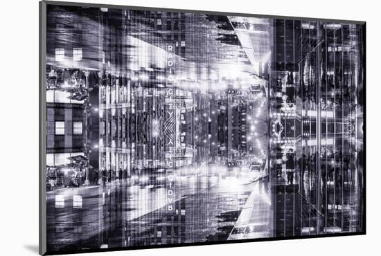 New York City Reflections Series-Philippe Hugonnard-Mounted Photographic Print