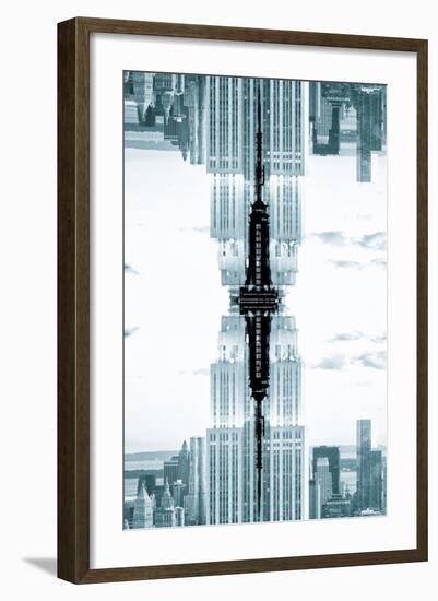 New York City Reflections Series-Philippe Hugonnard-Framed Photographic Print