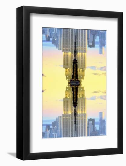 New York City Reflections Series-Philippe Hugonnard-Framed Photographic Print