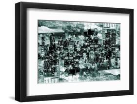 New York City Reflections Series-Philippe Hugonnard-Framed Premium Photographic Print