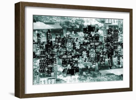 New York City Reflections Series-Philippe Hugonnard-Framed Photographic Print