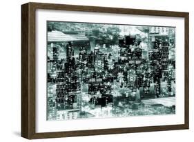 New York City Reflections Series-Philippe Hugonnard-Framed Photographic Print