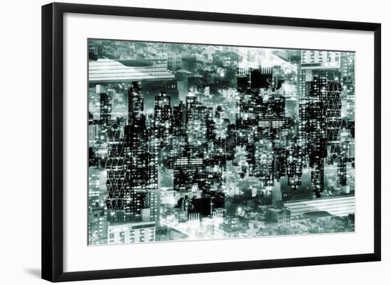 New York City Reflections Series-Philippe Hugonnard-Framed Photographic Print