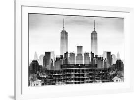 New York City Reflections Series-Philippe Hugonnard-Framed Photographic Print