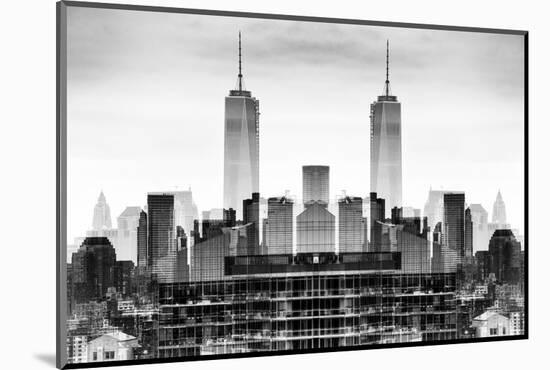 New York City Reflections Series-Philippe Hugonnard-Mounted Photographic Print