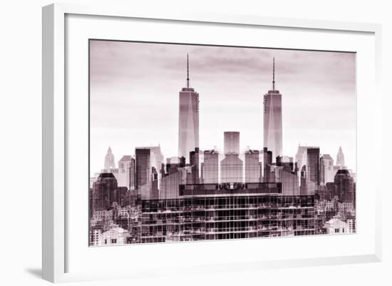 New York City Reflections Series-Philippe Hugonnard-Framed Photographic Print