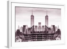 New York City Reflections Series-Philippe Hugonnard-Framed Photographic Print