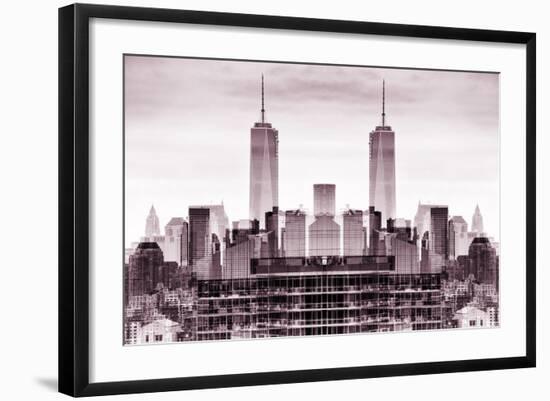 New York City Reflections Series-Philippe Hugonnard-Framed Photographic Print