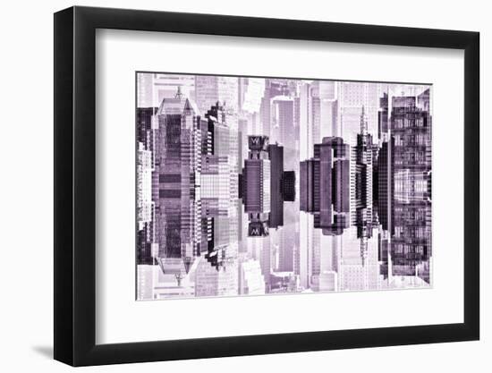 New York City Reflections Series-Philippe Hugonnard-Framed Photographic Print