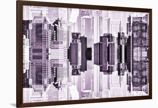 New York City Reflections Series-Philippe Hugonnard-Framed Photographic Print