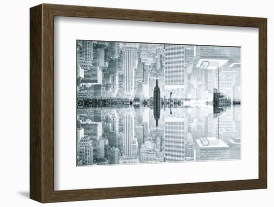 New York City Reflections Series-Philippe Hugonnard-Framed Photographic Print