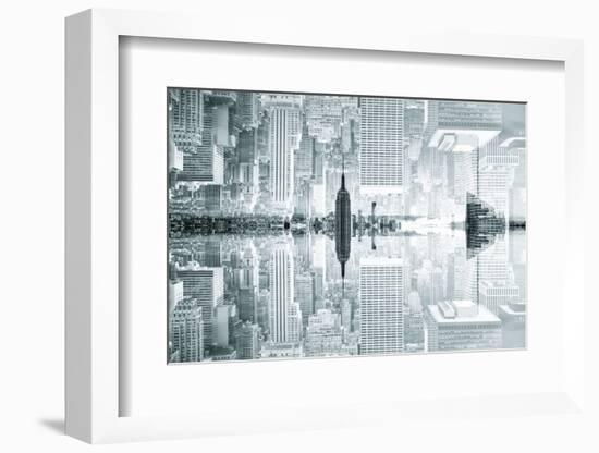 New York City Reflections Series-Philippe Hugonnard-Framed Photographic Print