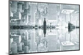 New York City Reflections Series-Philippe Hugonnard-Mounted Photographic Print