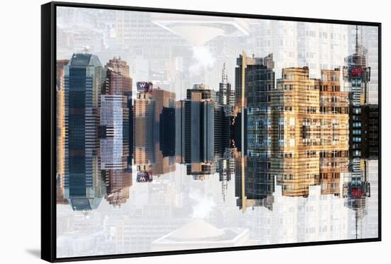 New York City Reflections Series-Philippe Hugonnard-Framed Stretched Canvas