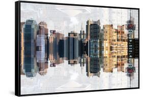 New York City Reflections Series-Philippe Hugonnard-Framed Stretched Canvas