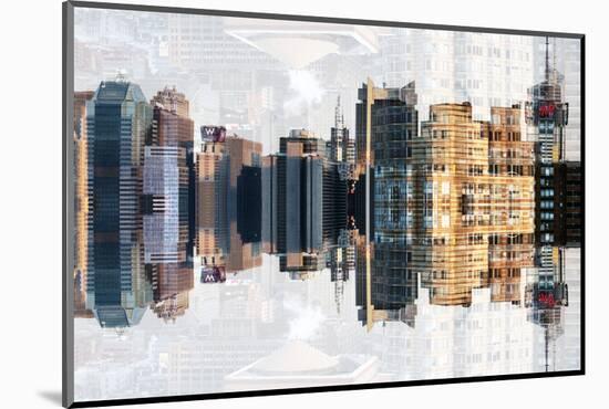 New York City Reflections Series-Philippe Hugonnard-Mounted Photographic Print