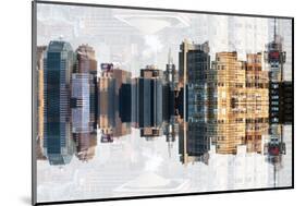 New York City Reflections Series-Philippe Hugonnard-Mounted Photographic Print